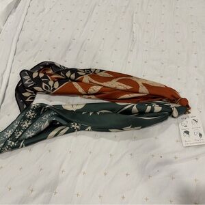 Anthropologie Scarfs with Ties